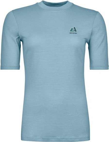 Ortovox - Women's 185 Merino Mountain Hug T-Shirt - Merinoshirt Gr S grau