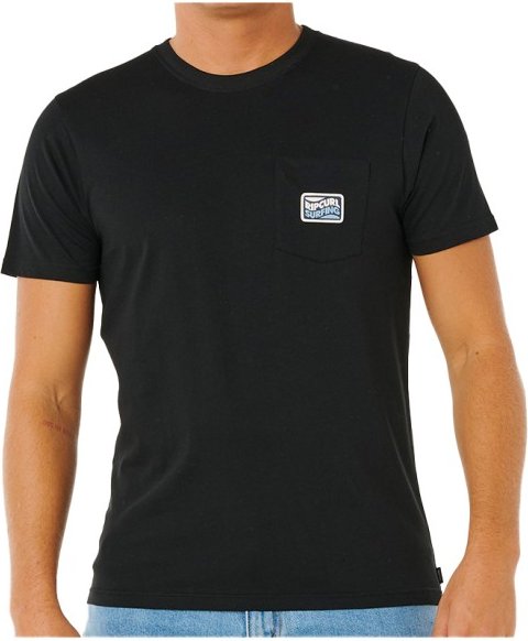 Rip Curl - Streamline Pocket Badge Tee - T-Shirt Gr XXL schwarz