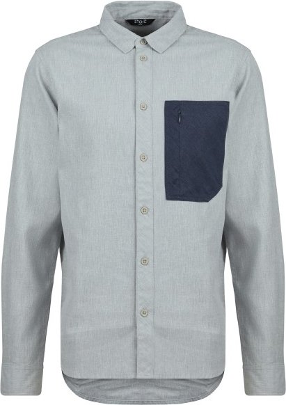 Stoic - MMXX.Lund Hemp Shirt - Hemd Gr 3XL grau