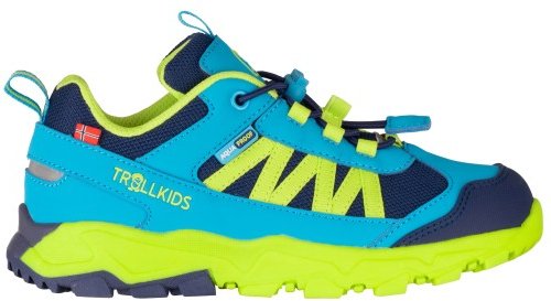 Trollkids - Kid's Tronfjell Hiker Low - Multisportschuhe Gr 36 blau/grün