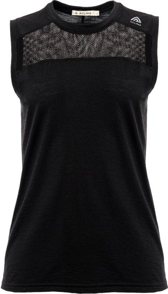 Aclima - Women's Lightwool Sports Singlet - Merinounterwäsche Gr XL schwarz