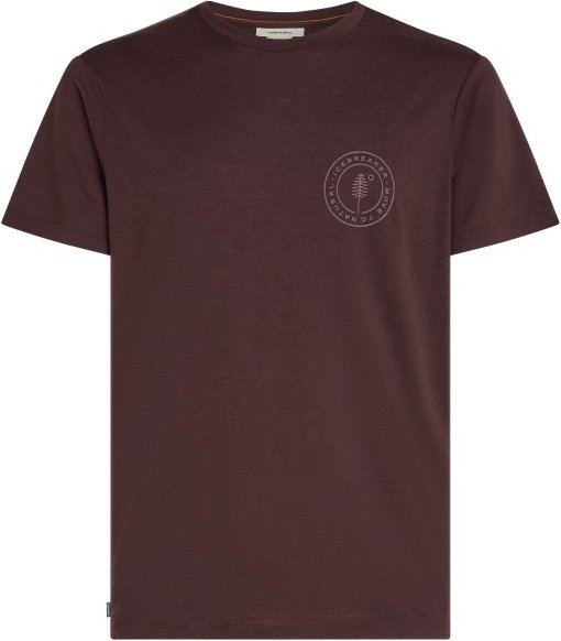 Thumbnail - Icebreaker - Merino 150 Tech Lite S/S Tee Hike Naturally - Merinoshirt Gr XL java