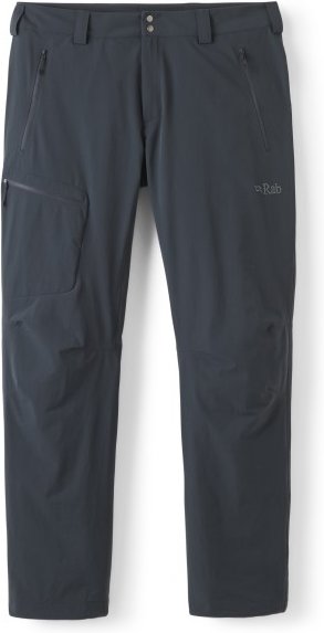 Rab - Incline Pants - Softshellhose Gr S - Waist: 30'' Regular blau/grau