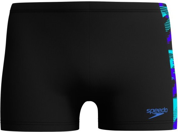 Speedo - Hyperboom Panel Aquashort - Badehose Gr 4 schwarz