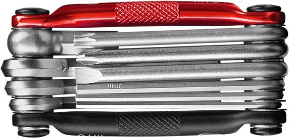 Crankbrothers - Multi-10 Multitool - Fahrradwerkzeug schwarz/rot