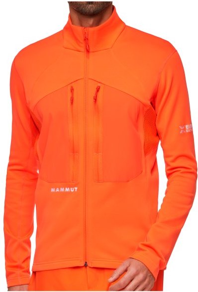 Thumbnail - Mammut - Eiger Nordwand Advanced Midlayer Jacket - Fleecejacke Gr XXL orange