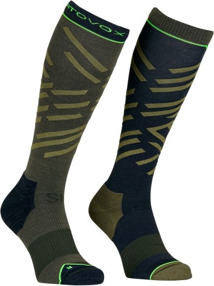 Ortovox - Ski Tour Long Socks - Skisocken Gr 39-41 oliv
