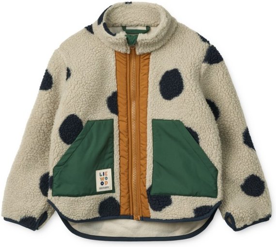 Thumbnail - LIEWOOD - Kid's Noam Pile Jacket - Fleecejacke Gr 110 beige