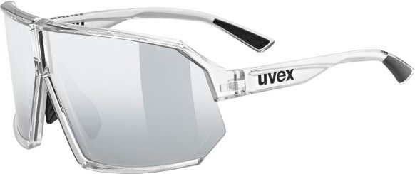 Uvex - Sportstyle 237 Cat. 3 (VLT 12%) - Sonnenbrille grau/weiß