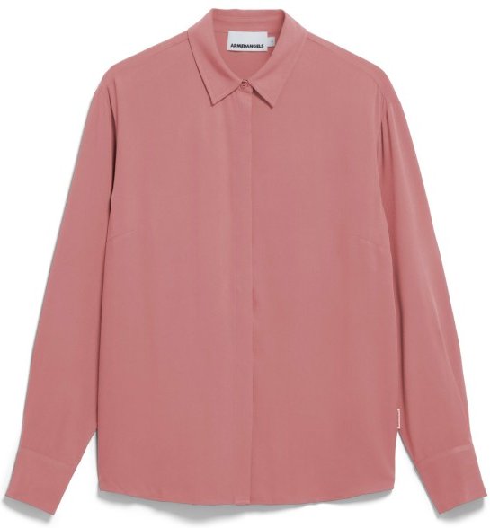 ARMEDANGELS - Women's Larisaana L/S - Bluse Gr XL rosa