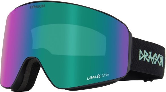 Dragon - PXV IR (VLT 6% + 54%) - Skibrille Gr L türkis