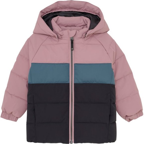 Color Kids - Baby's Jacket Quilt & Colorblock - Kunstfaserjacke Gr 98 rosa