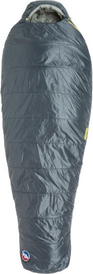 Big Agnes - Anthracite 20 - Kunstfaserschlafsack Gr Long - Bodysize: 198 cm slate