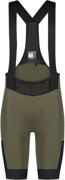 Thumbnail - Shimano - Evolve Corsa Bib Shorts - Radhose Gr XXL oliv