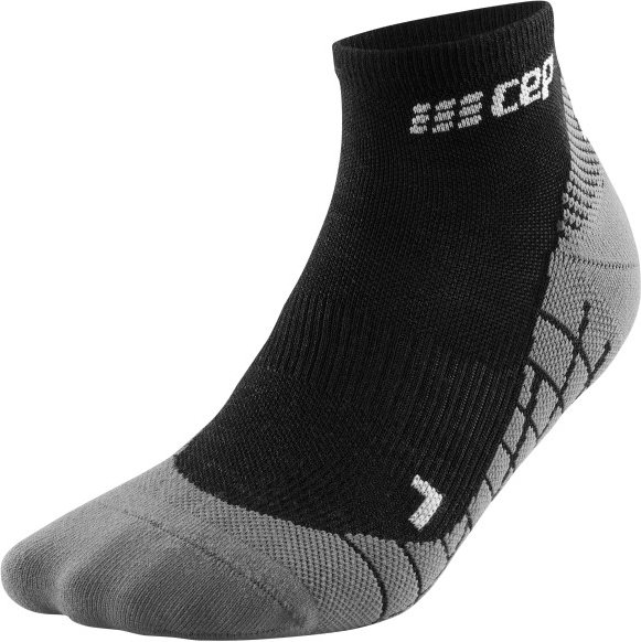 CEP - Women's Cep Light Merino Socks Hiking Low Cut V3 - Wandersocken Gr II schwarz/grau