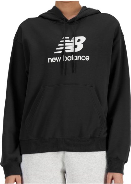 New Balance - Women's Sport Essentials French Terry Logo - Hoodie Gr XL schwarz