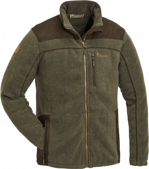 Thumbnail - Pinewood - Prestwick Exklusive Fleece Jacke - Fleecejacke Gr S braun