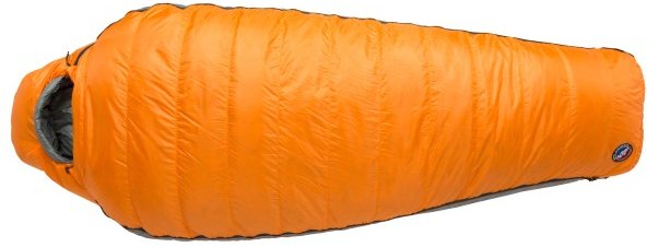 Thumbnail - Big Agnes - Torchlight EXP 20 - Daunenschlafsack Gr 198 cm - Long tangelo /grün