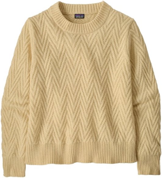 Patagonia - Women's Recycled Wool Crewneck Sweater - Wollpullover Gr M beige