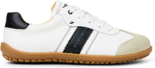 Koel - Ilo Napa Suede 3.0 - Barfußschuhe Gr 46 weiß/schwarz