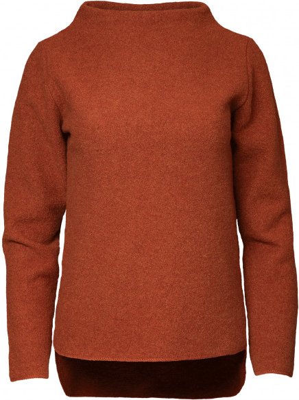 Thumbnail - Reiff - Women's Krepp-Pulli Frieda - Wollpullover Gr XL rot