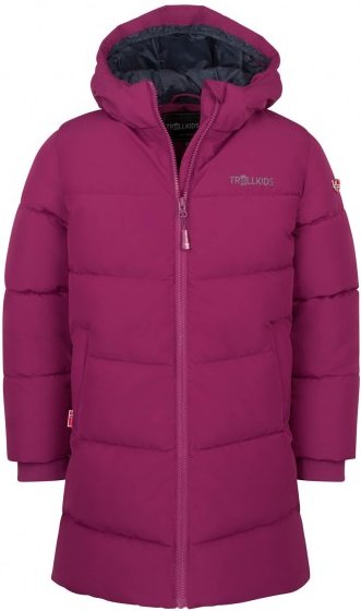 Trollkids - Girl's Aurland Coat XT - Mantel Gr 152 lila