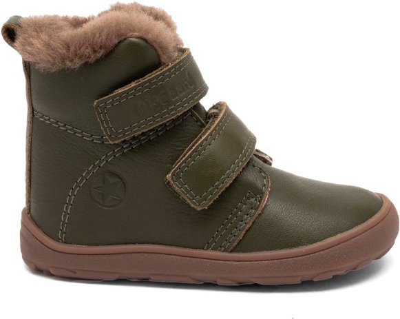 Bisgaard - Kid's Barefoot Emil Lamb - Winterschuhe Gr 25 braun/oliv