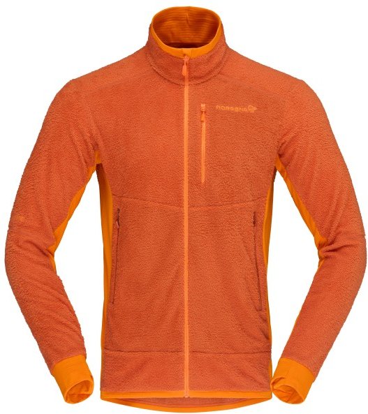 Norrøna - Falketind Warm1 Active Jacket - Fleecejacke Gr XL rot