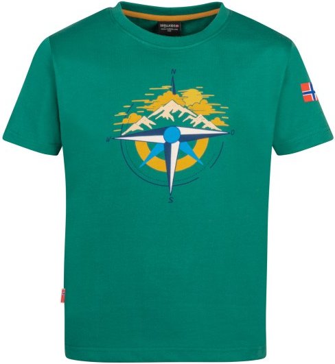 Trollkids - Kid's Trondheim T - T-Shirt Gr 110 grün