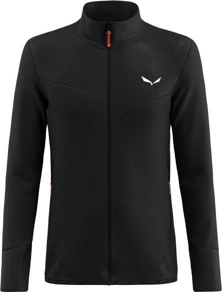 Salewa - Puez Waffle Hybrid PL Jacket - Fleecejacke Gr 48 schwarz