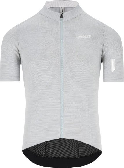 Q36.5 - Adventure Tech Merino Jersey - Radtrikot Gr L grau