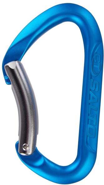 Climbing Technology - Salto B - Schnappkarabiner Gr One Size blau