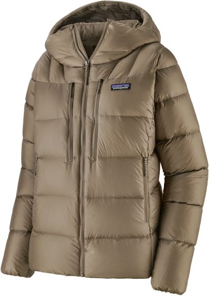 Patagonia - Women's Fitz Roy Down Hoody - Daunenjacke Gr XL braun/beige