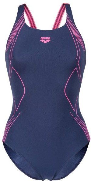 Arena - Women's Graphic Swimsuit Swim Pro Back - Badeanzug Gr 44 blau