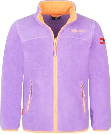 Trollkids - Girls Oppdal Jacket XT - Fleecejacke Gr 152 lila