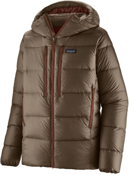 Patagonia - Fitz Roy Down Hoody - Daunenjacke Gr L braun