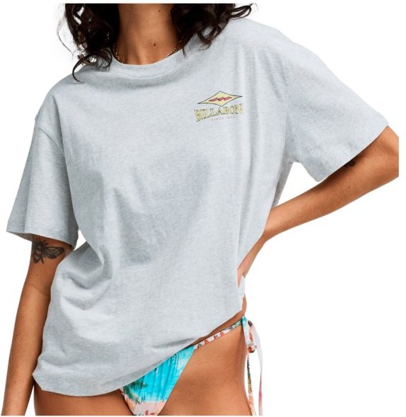 Billabong - Women's Heritage Baker - T-Shirt Gr S grau