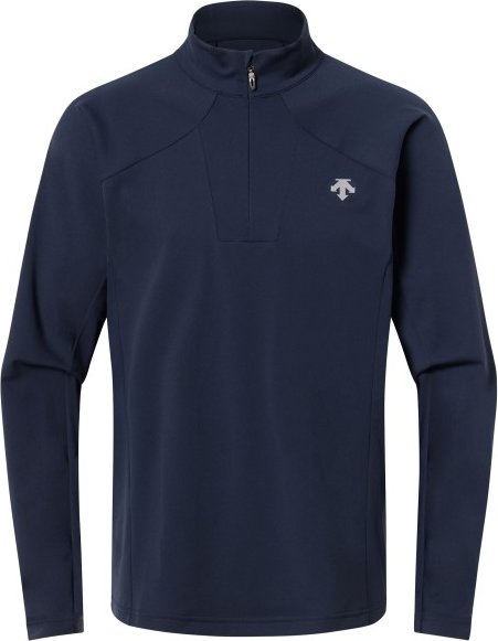 Descente - Classic T-Neck - Fleecepullover Gr 52 blau