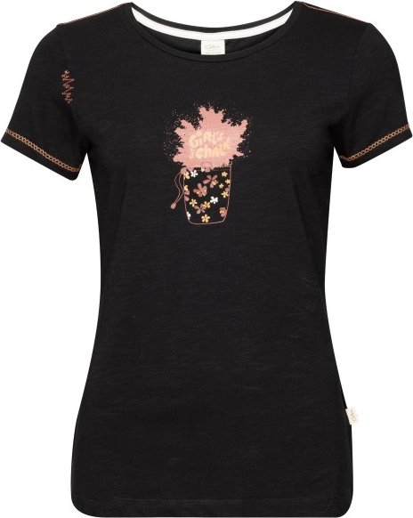 Chillaz - Women's Gandia Girls Talk Chalk - T-Shirt Gr 44 schwarz