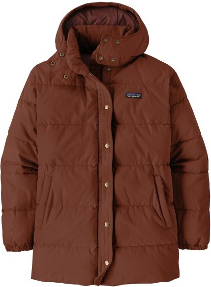 Patagonia - Women's Cotton Down Parka - Mantel Gr XS braun