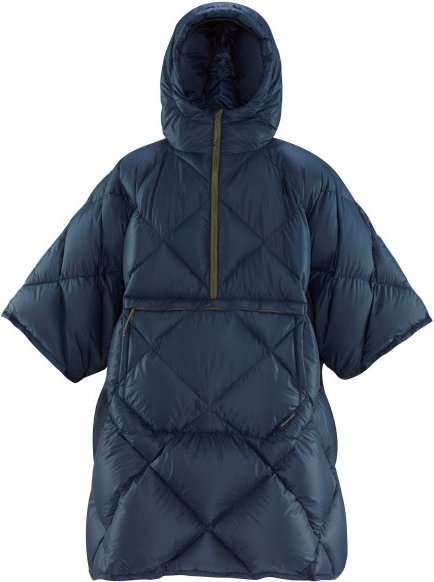 Therm-a-Rest - Honcho Poncho Down - Poncho Gr One Size blau