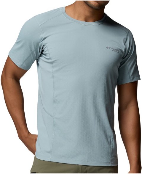 Columbia - Diamond Peak Pro Short Sleeve - Funktionsshirt Gr L grau