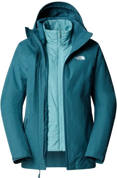 Thumbnail - The North Face - Women's Inlux Triclimate - Doppeljacke Gr L blau/türkis