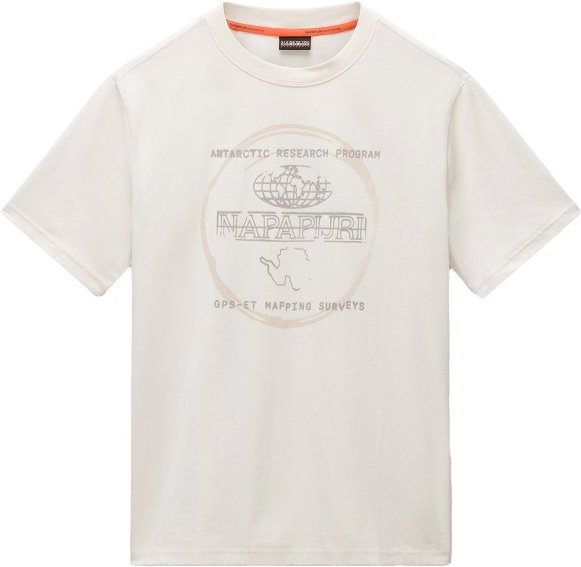 Thumbnail - Napapijri - S-Bald S/S - T-Shirt Gr 3XL weiß