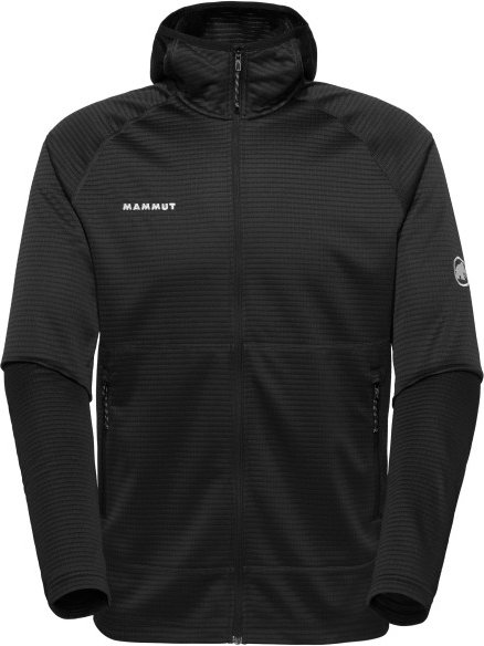 Mammut - Crag ML Hooded Jacket - Fleecejacke Gr S schwarz