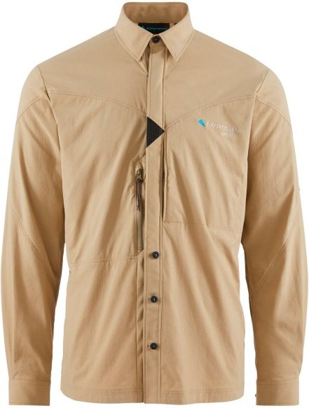 Klättermusen - Garm L/S Shirt - Hemd Gr L beige