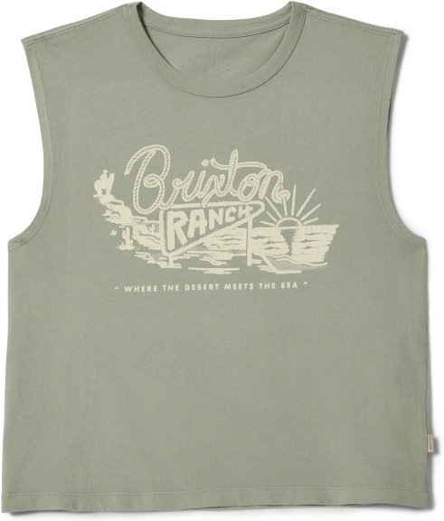 Brixton - Women's Brixton Ranch Muscle Tank - Tank Top Gr XL oliv