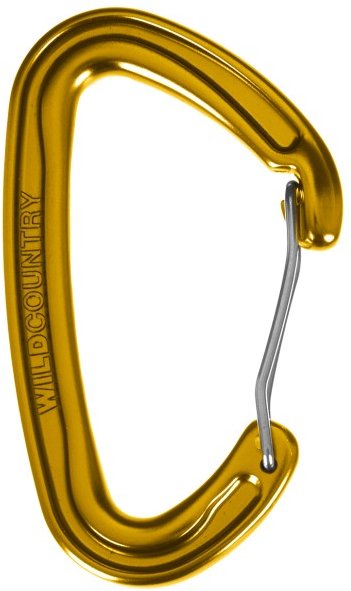 Wild Country - Wildwire - Schnappkarabiner Gr Single gelb