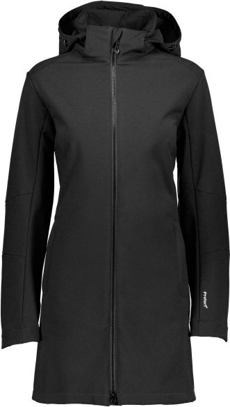 CMP - Women's Parka Zip Hood Softshell - Softshelljacke Gr 34 schwarz