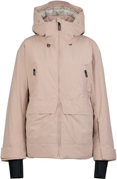 CMP - Women's Jacket Fix Hood with Chest Pockets - Skijacke Gr L beige